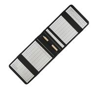 Golf Scorecard Book - PU Leather Course Supplies - Golf Log Book | for Training Driving Range Indoor Home Backyard Sports Club Professional Recreation Competition