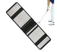 Golf Scorecard Holder, Matte Finish Design, 18x11cm, Premium Leather Yardage Book Cover, Universal Fit, PU Leather Golf Card Organizer, Lightweight, for Score Display, Training, and Competition