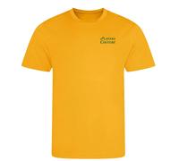 Golf Script Logo Men's T-Shirt - Gold / 2XL