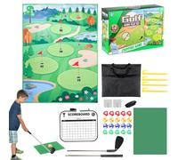 Golf Set - Golf Approach Mat Set for Indoor | Versatile Training Mat | For Home, Garden, Lawn, Party, Carnival, Beach, Garage Course Indoor Outdoor