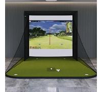 Golf Shank Net Attachment | 7x7ft Golf Barrier Side Net for Outdoor,Side Netting for Men Women Athlete Driving Range Club Pitch Outdoor Baseball Indoor Backyard Courtyard