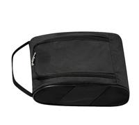 Golf Shoe Bag - Golf Bag, Breathable Brsa, Lightweight Shoe Space, Durable Sports Accessory, Practical Design with Adjustable Straps | Organizer For, Black, Please refer to the description, Please