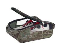 Golf Shoe Bag,Golf Shoe Bag - Double Zipper Shoe Bag,Breathable Shoe Travel Case, Foldable Sports Shoe Carrying Bags for Shoes, Green, Se référer au descriptif, Refer to description
