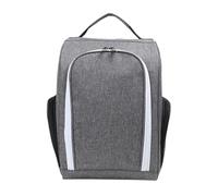 Golf Shoe Bag - Portable Sports Shoe Organizer for Golf | Breathable Storage Pouch for Ball Game Lovers, Travel, Room, Grey, Se référer au descriptif, Refer to description