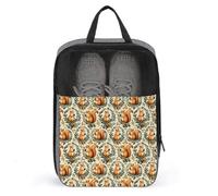 Golf Shoe Bags for Travel Women Men - Cute Squirrel (A) Print Travel Shoe Bags for Packing In Suitcase, Bowling Dance Pointe Soccer Cleat Sneaker Bag Organizer For Gym with Zipper