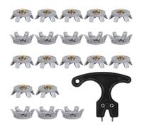Golf Shoe Spike Replacements | Replacement Golf Shoe Pikes - Stable Studs with Spinterdri Sprinter for Training the Tennis Track Court, Jumping