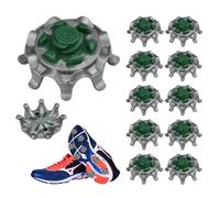Golf Shoe Spikes, 12 Pcs Replacement Spikes, Golf Shoe Studs For Enhanced Grip, Comfort And Stability, Ideal For Golf Courses And Sports Fields(2.5cm x 1.0cm)