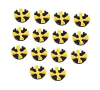 Golf Shoe Spikes 20Pcs Fast Twists Turn Screw Studs Nonslip Golf Spikes Pin Easy to Install(Yellow)