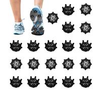 Golf Shoe Spikes,20PCS Replacement Bulk Cleats Golf Shoe Studs Durable TPU Easy to Install Universal Fit Tooth Spikes Accessories for Men and Women, Improves Grip and Comfort