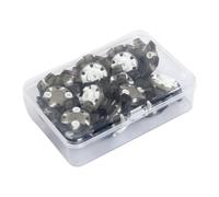Golf Shoe Spikes - Golf Cleats Replacement Sports Traction Pins 18 x Comfortable Shoe Tips for Running, Field Sports, Tennis, Jumping, Trail Training, Street Jogging, Golf Shoes Grip for Outdoor Use