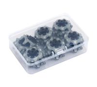 Golf Shoe Spikes, High Speed Golfer Cleats, Twist Golf Spikes, Enhanced Grip Performance, 18 Pieces Shock-Absorbing Design Twist-Lock System, 11cm, For Tournament, Club Member, Instructor, Course Play