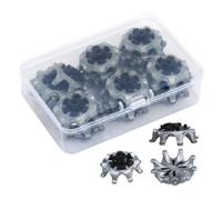 Golf Shoe Spikes - High Speed Twist, Shock Absorbing | 18 Pieces Anti-Slip Replacement Spikes, Wear-Resistant Golf Footwear Cleats, Premium Grip Studs for Tournament Play, Course Practice, Club Train