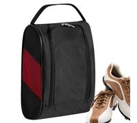 Golf Shoe Storage Bag, Golf Shoe Bag | Zip Shoe Bags with Ventilation - Breathable Carry Bags for Socks, T-Shirts, Don Balls, red, Please refer to the description, Please refer to description