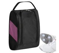 Golf Shoe Storage Bag Golf Shoe Storage Bag - Shoe Storage Bags with Zipper and Ventilation - Breathable Shoe Storage Bags for Socks, T-Shirts, Women's Balls and, pink, Please refer to the description
