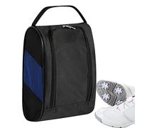Golf Shoe Storage Bag | Sports & Travel Shoes Carrying Bags with Ventilation | Breathable Golf Shoe Carrying Bags for Socks, T-shirts, Gloves, Brushes and, blue, riferimento alla descrizione