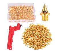 Golf Shoe Tips, Spikes for Track Shoes, Replacement Stainless Steel Golf Spikes - Running Nail Resistant Sports Accessories for Climbing Jumping