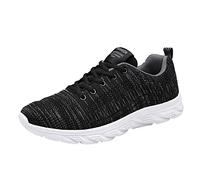 Golf Shoes Mens UK, Mens Trainers Causal Running Shoes,Breathable Mesh Sports Trend Sneakers Versatile Thick Sole Non Slip Casual Sports,Size 14 Mens Trainers