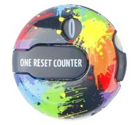 Golf Shot Counter | Multi-Colored Portable 1.2 Inch Mini Touch Reset | Golf Scoring Tools | for Men Women Putting Green Driving Range Backyard Practice Competition