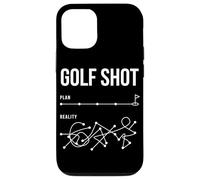 Golf Shot Plan Vs Reality Funny Golfer Golf Course Golfing Case for iPhone 12/12 Pro