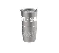 Golf Shot Plan Vs Reality Funny Golfer Golf Course Golfing Stainless Steel Insulated Tumbler