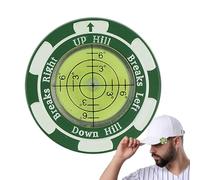 Golf Signs To Put Green - Levell Ball Marker With High Accuracy | Golf Green Reader | Pitch Brand Repair Tool, Multipurpose Hat Clip Training Aid For Use And