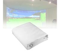 Golf Simulator Impact Screen, Double Layer Projection Cloth for Indoor Practice and Game Entertainment