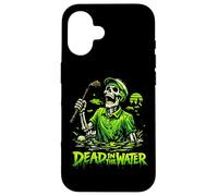 Golf Skeleton Dead In The Water Hazard Funny Golfing Case for iPhone 16
