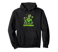 Golf Skeleton Dead In The Water Hazard Funny Golfing Pullover Hoodie