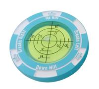 Golf slopee Marker Metal Putting Gadget, Transparent Scale Reader, Enhanced Sensitivity Guide, Compact Field Indicator with Reading Function, Versatile Training Accessory | Suitable for All Learners