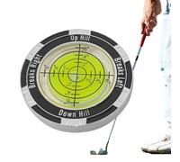 Golf Slopes Reader, Golf Putting slopes Reader with Scale, Golf Marker for Putting Green, Portable Golf Level Marker, Golf Training Tool to Improve Your Putting, Golf Ball Marker Level