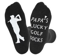 Golf Socks Dads Socks Novelty Father Sock Gifts Daddy Presents Dad To Be Gifts for Father's Day Birthday Christmas Husband Grandpa Grandad A8XYGEFW