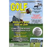 Golf Son in Law Birthday Card Magazine Spoof