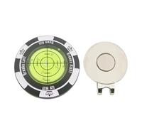 Golf Sphere Reader - Golf Indicator, Poker Chip Golf Marker, High Precision Golf Ball Marker with Spirit Level, Golf Ball Putting Marker, Golf Ball Marker with Hat Clip, Golf Equipment for Men