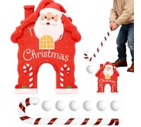 Golf Spiel - Sugar Cane Sticks Portable Holiday Toy Mini Festive Course Kit with Creative Seasonal Function | Fun Use of Carnival Office Gathering