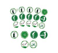 Golf Sport Stickers Themed Party Decorations Labels 2 inch - Birthday Baby Shower Retirement Party Favors Golf Labels for Scrapbooking Crafts 180 Pcs