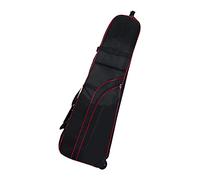 Golf Stand Bag,Easy carry Space Saving Built-in Wheels Handles, and Wear-Resistant,Lightweight Organized(Black)