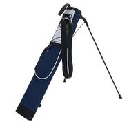 Golf Stand Bag Portable Golf Carry Bag With Shoulder Strap Nylon Waterproof Tear Resistant 3-5 Club Capacity Bidirectional Divider Plastic Steel Stand For The Driving Range Executive Courses