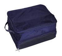 Golf Storage Organizer Bag for Vehicle Travel, Oxford Fabric | Dual-zip Access, Protects Gear and Saves Space, for Golf Travelers and Car Owners, Sleek Modern Style