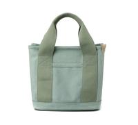 Golf Style Waterproof Tote Bag - Mini Round Women's Handbag, Lightweight Canvas Commuter Bag