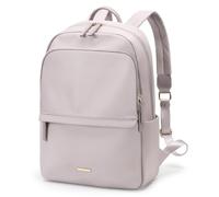 GOLF SUPAGS Laptop Backpack for Women Slim Computer Bag Work Travel College Backpack Purse Fits 14 Inch Notebook (Pinkish Gray)