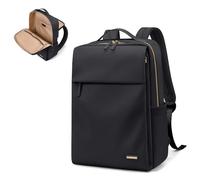 GOLF SUPAGS Travel Computers Backpack for Women Airline Approved for Work College Travel Multi-Functional Casual Daypack Teacher Nurse Bags Fits 15.6 Inch Notebook (Black)