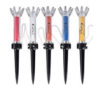 Golf Support Tees - Magnetic Rotating Tees, 360° Rotation, Easy Kicking Off | Consistency Hanger Accessories, Driving Range Practice Device, Use For Golf Course Golf Training Units