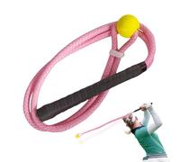 Golf Swing Fitness Rope, post ure Training Tool, Swing Strength Exercise Aid, Adjustable reisist ance Rope, Lightweight Portable Design, 100cm For Studio Garage Backyard Range Travel