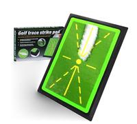 Golf Swing Mat - Indoor & Outdoor Golf Practice Mat with Heavy Anti Slip Rubber Base, Analysing Swing Path Feedback Improve Swing Accuracy & Ball Striking, Nice Gift for Beginners,Adult,Children