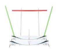 Golf Swing Path Trainer Flexible Alignment Trainer Set