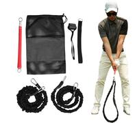 Golf Swing Practice Ropio, Golf Rope Swing Trainer | Golf Speed Trainer - Professional Portable Multifunctional Alignment Tool Practice Indoor Yard After