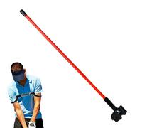 Golf Swing Trainer - 17 Inch Carbon Fiber | Club Grip Corrector - Indoor Outdoor Practice Training Aid Improve Hand Placement Warm Up Stretch Ton Muscle Golfing Tool