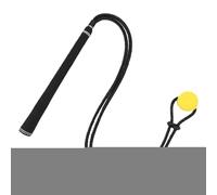 Golf Swing Trainer - Adjustable Trainer Rhythm Practice Equipment | Golf Swing Rope Training Aid Improve Speed For Flexibility Strength Men Women Beginner Senior Junior Golfers Use