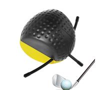 Golf Swing Trainer Connects Ball To Correct Arm Movements, Practice Im pact B all, Swing Correction Aid, Instant Feedback, Portable Design, 15.5x10x17.5cm, For Beginner Warm-up Backyard Outdoor Indoor