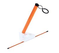 Golf Swing Trainer - Golf Alignment Swing Trainer Angle Indicator Rod Lightweight Driving Range | Golf Trainer for Adults, Men, Women, Beginners, Golfers, Indoor and Outdoor, Home, Behind